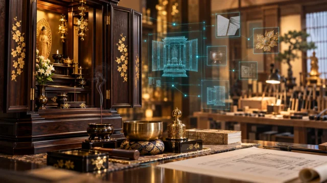 仏壇仏具店のAI内製化｜専用イメージ