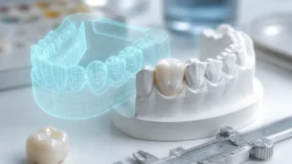 歯科技工の模型とデジタル情報